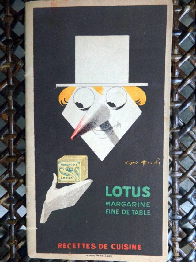 LOTUS Margarine  -  [ DUZOLLE, M. ] : "Recettes de cuisine."