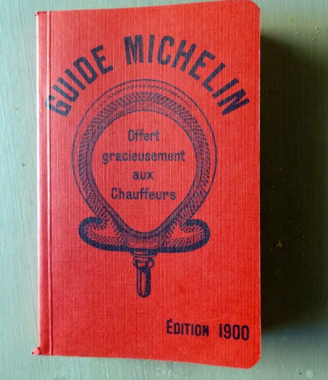 MICHELIN : "Guide rouge France 1900."