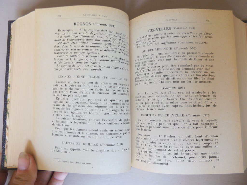 Heyraud Henri La Cuisine A Nice En Usage A L Ecole Hoteliere De Nice Et Du Littoral Le Festin De Babette