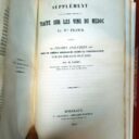 FRANCK, William   -   FAURE, M.  : « Traité sur les vins du Médoc et les autres vins rouges....." – Image 4
