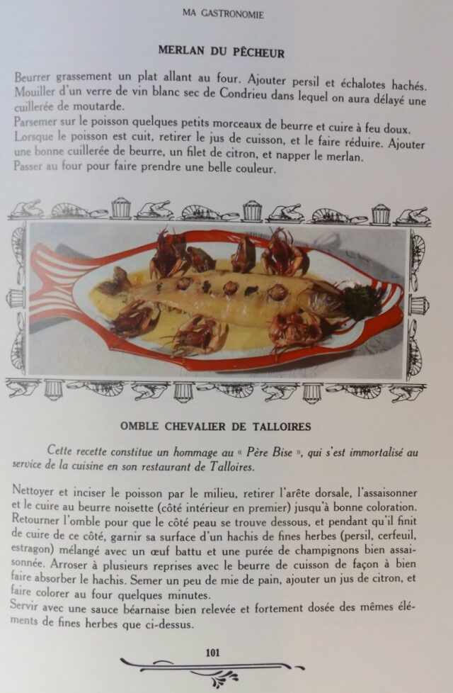 POINT, Fernand et Mado (Marie-Louise) : «   Ma gastronomie. »  – Image 2