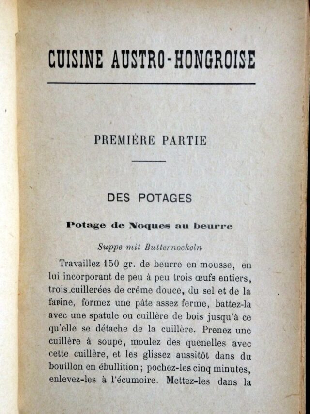 SCHEIBENBOGEN, Antoine. : «  Cuisine et pâtisserie austro-hongroise avec un aperçu de La boulangerie viennoise et française. » – Image 3