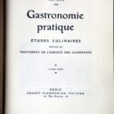 ALI-BAB ( BABINSKI, Henri dit) : « Gastronomie pratique. Etudes culinaires suivies du Traitement de l'obésité des gourmands. »   – Image 2