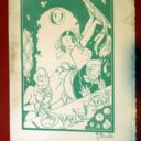 ACADEMIE DES PSYCHOLOGUES DU GOÛT  -  HACHETTE, René  -  DUCHE, Jacqueline. : « Menu du dîner de l'académie des psychologues du goût - 