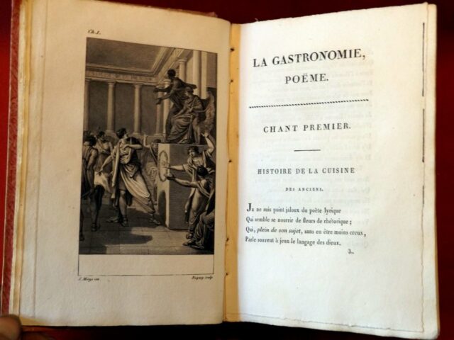 de BERCHOUX, Joseph. : « La gastronomie, poème, suivi des Poésies fugitives de l'auteur ».   – Image 3