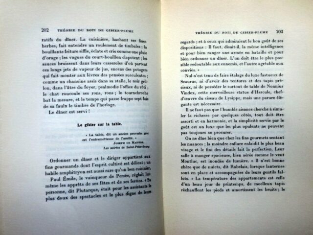 TENDRET, Lucien : « La table au pays de Brillat-Savarin. » – Image 2