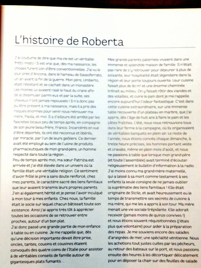 NACMIAS, Roberta  -  CAUCHON, Sébastien. : « La cuisine de Roberta. 80 recettes italiennes. »    – Image 3