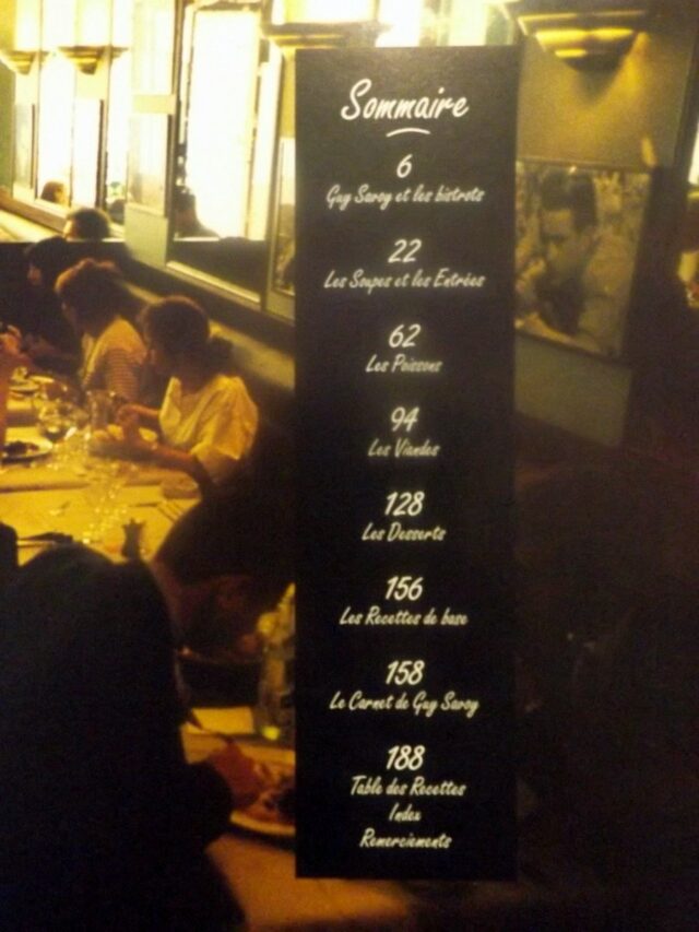SAVOY, Guy. : «  La cuisine de mes bistrots. » – Image 2