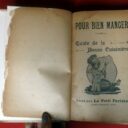 COLLECTIF. : « Pour bien manger. Guide de la bonne cuisinière. »  – Image 4