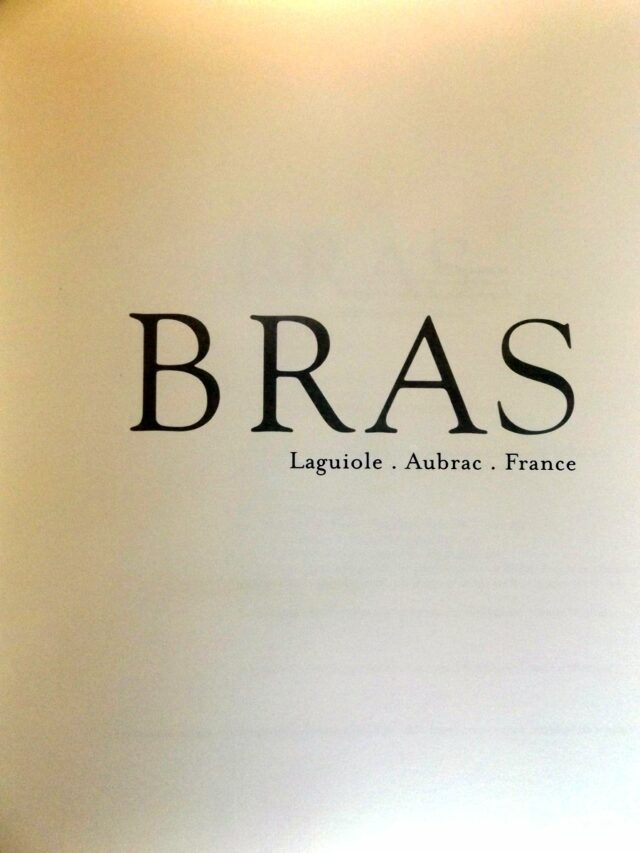 BRAS, Michel et Sébastien  -  GOUVION, Colette  -  MIALON, Patrick. : « Bras. Laguiole. Aubrac. France ». – Image 5