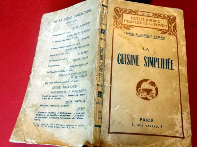 de JOUFFROY d'ABBANS, Isabelle  : « La cuisine simplifiée. Les 200 recettes les plus utiles et les meilleures. »   – Image 4