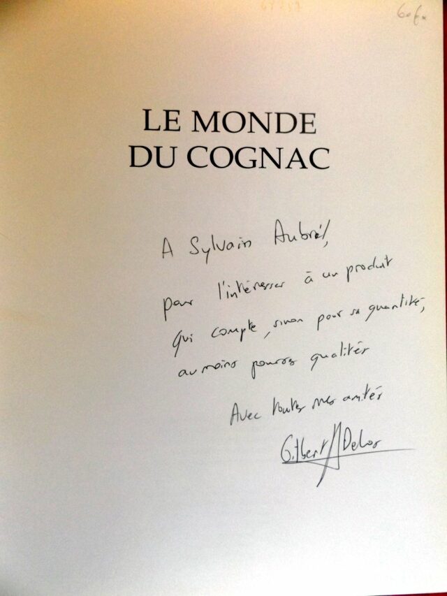 DELOS, Gilbert. : « Le monde du cognac. »   – Image 3