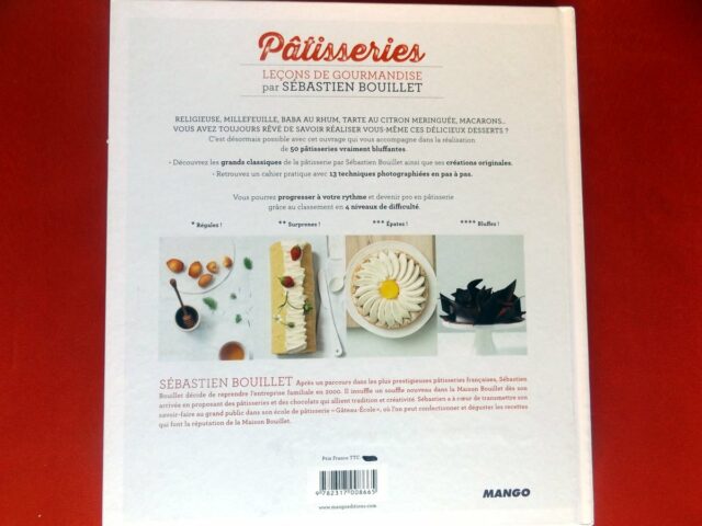 BOUILLET, Sébastien. ; «  Pâtisseries. Leçons de gourmandise. »   – Image 2
