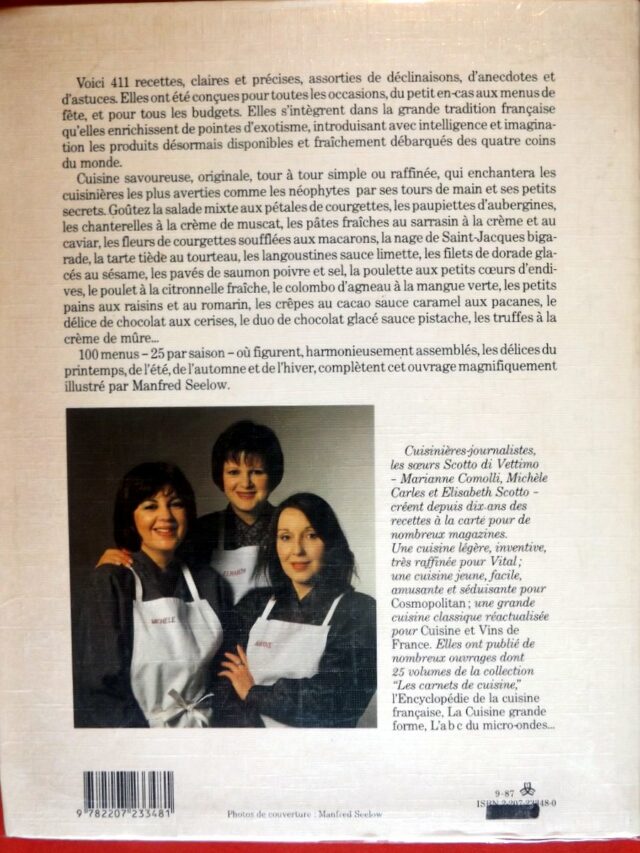 SCOTTO, sœurs. : « La cuisine des sœurs Scotto ».      – Image 2