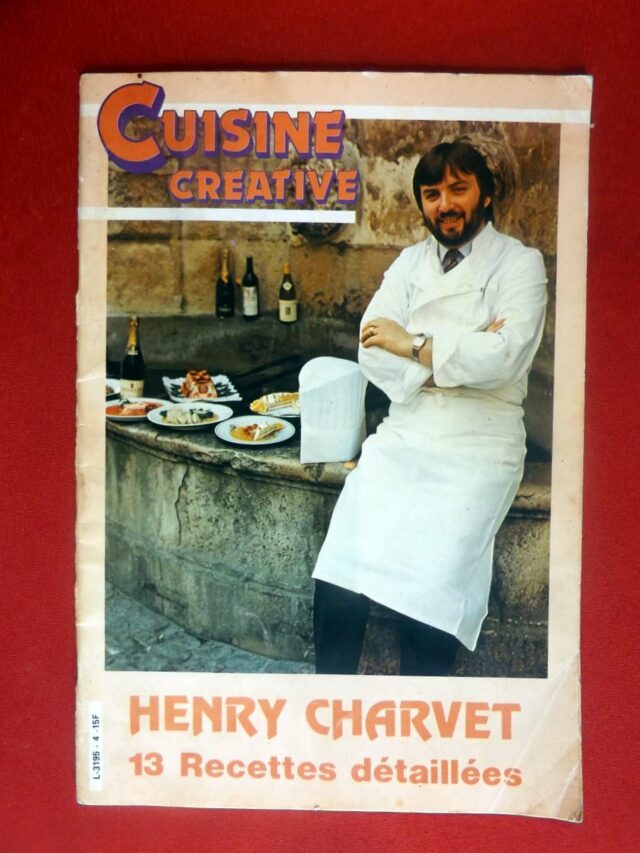 COLLECTIF  -  CHARVET, Henry  -  DIDTSCH, Myriam. : « REVUE : Cuisine créative n° 4 - Henry Charvet. 13 recettes détaillées. »   