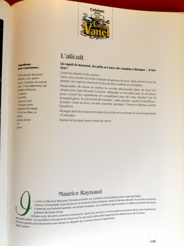 VANEL, Lucien : « Saveurs et Humeurs. » – Image 2