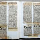 ANONYME : « Carnet de recettes de cuisine en 1956. » – Image 3
