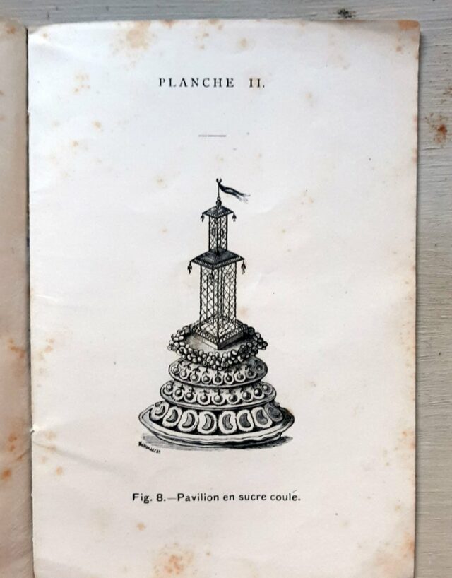 LANDRY, Alphonse - CAILLAT, Apollon : « Art de filer et de couler le sucre. Traité élémentaire de procéder par un nouveau système. Illustré de pièces modernes.  – Image 3