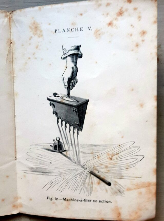 LANDRY, Alphonse - CAILLAT, Apollon : « Art de filer et de couler le sucre. Traité élémentaire de procéder par un nouveau système. Illustré de pièces modernes.  – Image 4