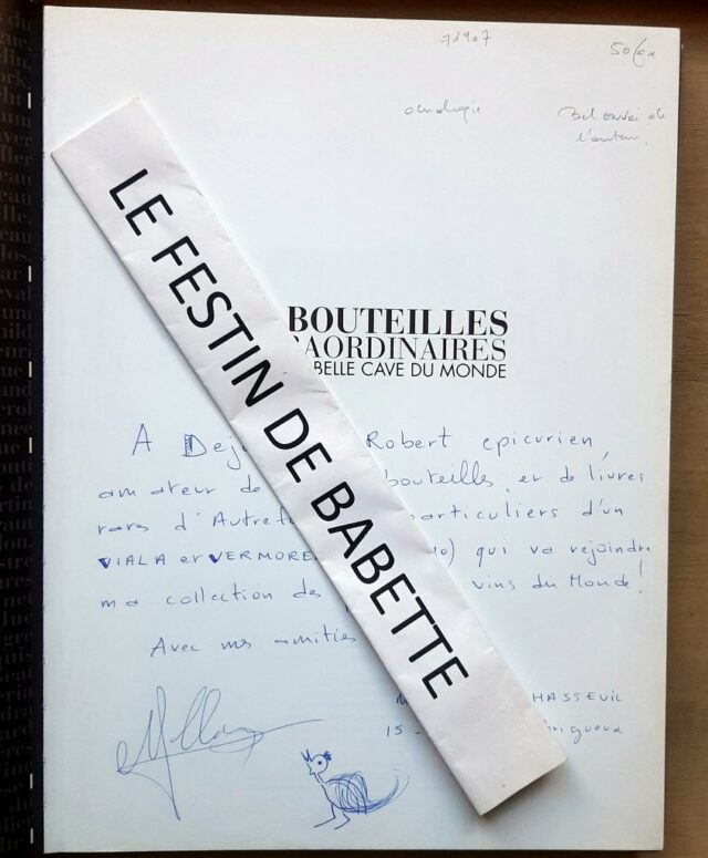 CHASSEUIL - CAILLAUT «  100 bouteilles extraordinaires de la plus belle cave du monde. » – Image 2