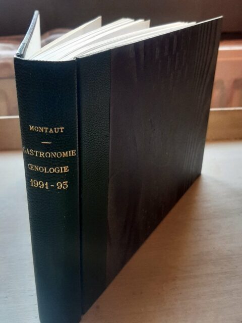 MONTAUT, Denis  Librairie : «  Cinq catalogues livres anciens et estampes sur la cuisine et l'œnologie. 1991 - 1992 - 1993 - 1994 – 1995 »  