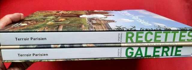 ALLENO, Yannick - MALLET, Jean-François :"Terroir parisien. Complet des 2 volumes et du journal "la feuille du chou". – Image 2