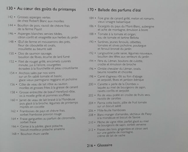 CARRIER, Pierre - MAILLET, Pierre : "Etoiles et Mont Blanc. Quatre saisons entre cuisine et montagne. Les recettes de l'Albert 1er".   – Image 3