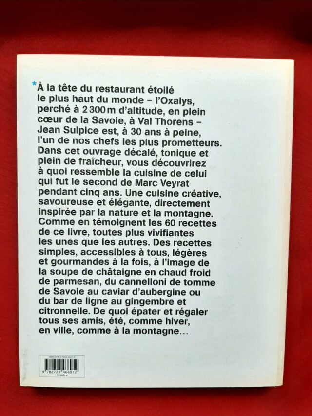 SULPICE, Jean - BOE, Philippe - MALLET, Jean-François : "Altitude 2300 m. Val Thorens. 60 recettes" – Image 2