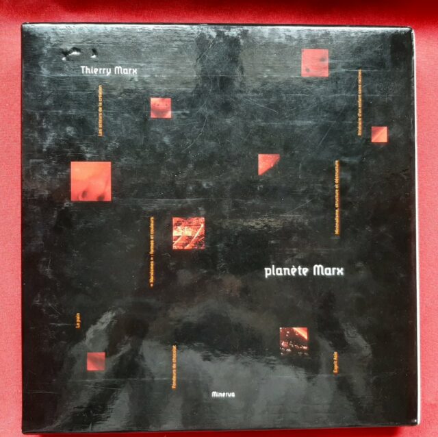 MARX, Thierry - de L'ECOTAIS, Mathilde  :   "Planète Marx. (complet de la jaquette coul., du cahier des recettes et de l'emboîtage éditeur)  "