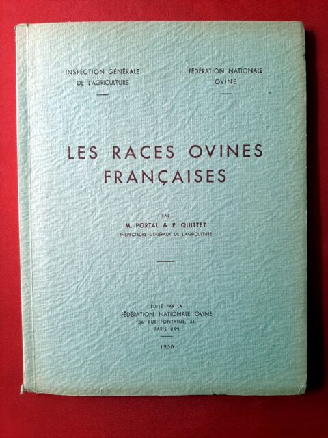 PORTAL, M - QUITTET, E. – “Les races ovines françaises.”